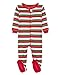 Algopix Similar Product 3 - Leveret Striped Baby Boys Girls Footed