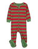 Algopix Similar Product 14 - Leveret Striped Baby Boys Girls Footed