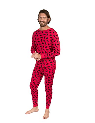 Algopix Similar Product 8 - Leveret Mens Pajamas Fitted Striped