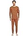 Algopix Similar Product 8 - Leveret Mens Pajamas Fitted Striped