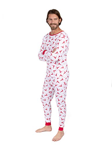 Algopix Similar Product 5 - Leveret Mens Pajamas Fitted Striped