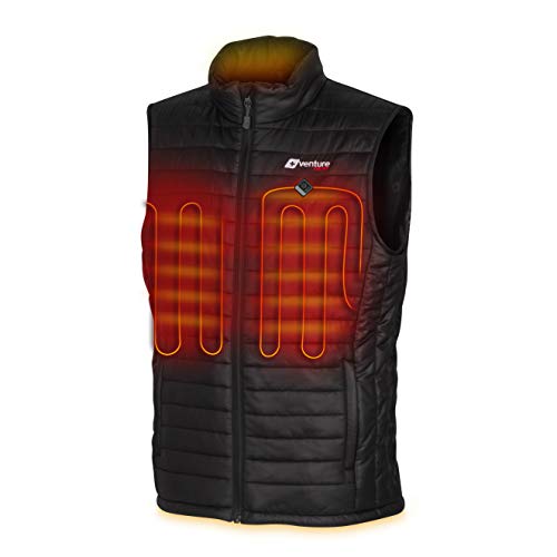 Algopix Similar Product 6 - Venture Heat Mens Heated Vest with