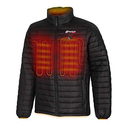 Algopix Similar Product 16 - Venture Heat Mens Heated Jacket with