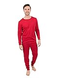 Algopix Similar Product 3 - Leveret Mens Pajamas Solid 2 Piece