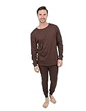 Algopix Similar Product 5 - Leveret Mens Pajamas Solid 2 Piece