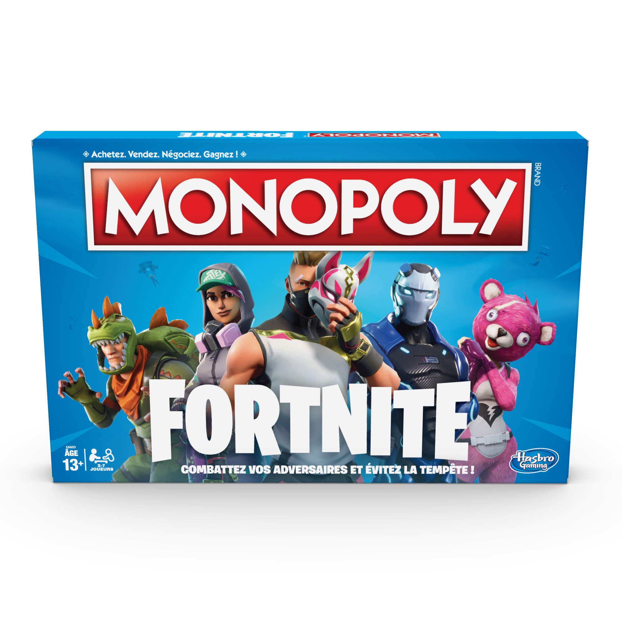 Algopix Similar Product 8 - MONOPOLY Fortnite E6603 Board Game