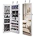 Algopix Similar Product 14 - AOOU 6 LED Mirror Jewelry Cabinet Wall