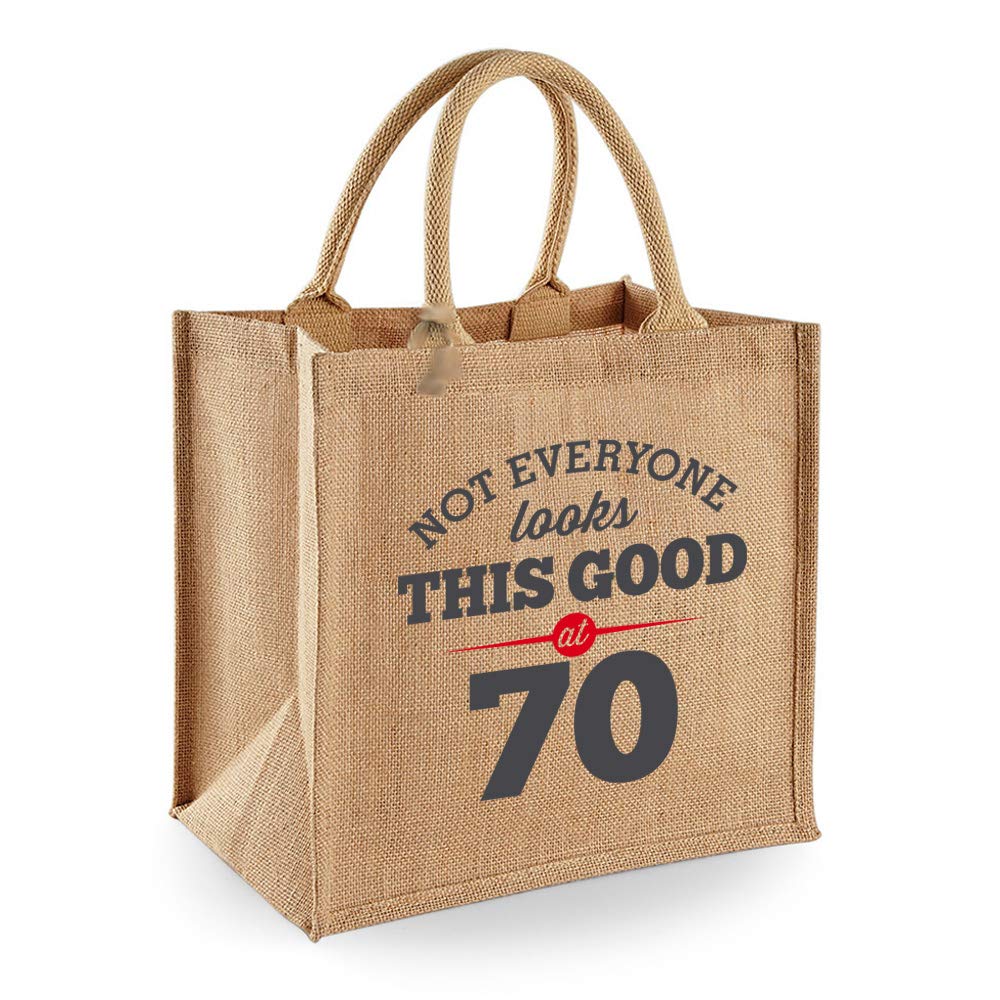 Algopix Similar Product 3 - 70th Birthday Gift Bag Keepsake for