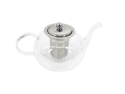Algopix Similar Product 4 - Glass teapot with Infuser for Loose Tea