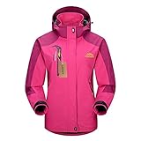 Algopix Similar Product 1 - Lixada Mens Waterproof Hooded Jacket