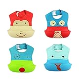 Algopix Similar Product 14 - BornCare Soft Silicone Feeding Bib 2