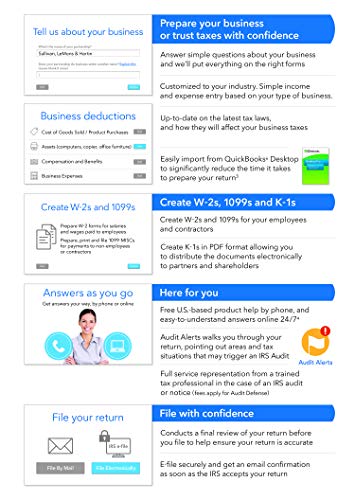 Algopix Similar Product 11 - TurboTax Business 2018 Tax Software PC