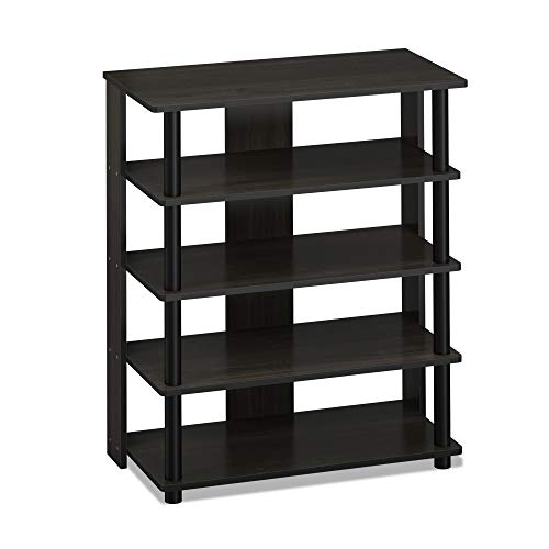Algopix Similar Product 17 - FURINNO TurnNTube 5 Tier Shoe Rack