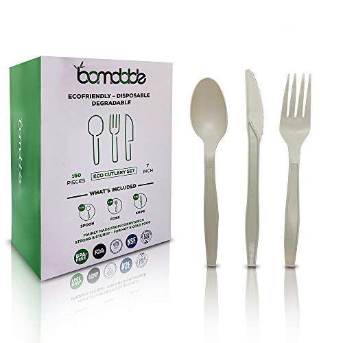 Algopix Similar Product 15 - Compostable CPLA Heavyweight Disposable
