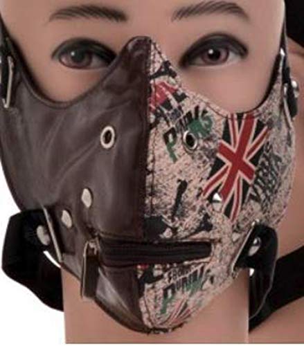 Algopix Similar Product 20 - UK Union Jack Flag Vinyl Half Face