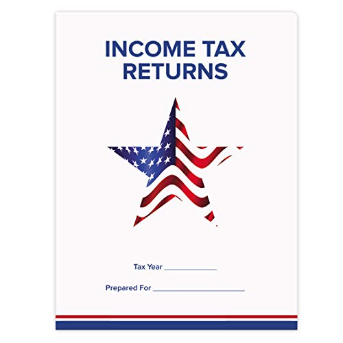 Algopix Similar Product 16 - Income Tax Returns 2Pocket Folders