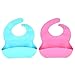 Algopix Similar Product 2 - BornCare Soft Silicone Feeding Bib Set