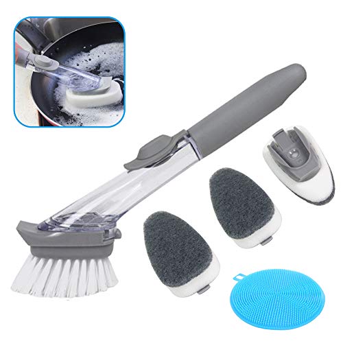 Algopix Similar Product 9 - ApusaleSoap Dispenser Brush Heavy Duty