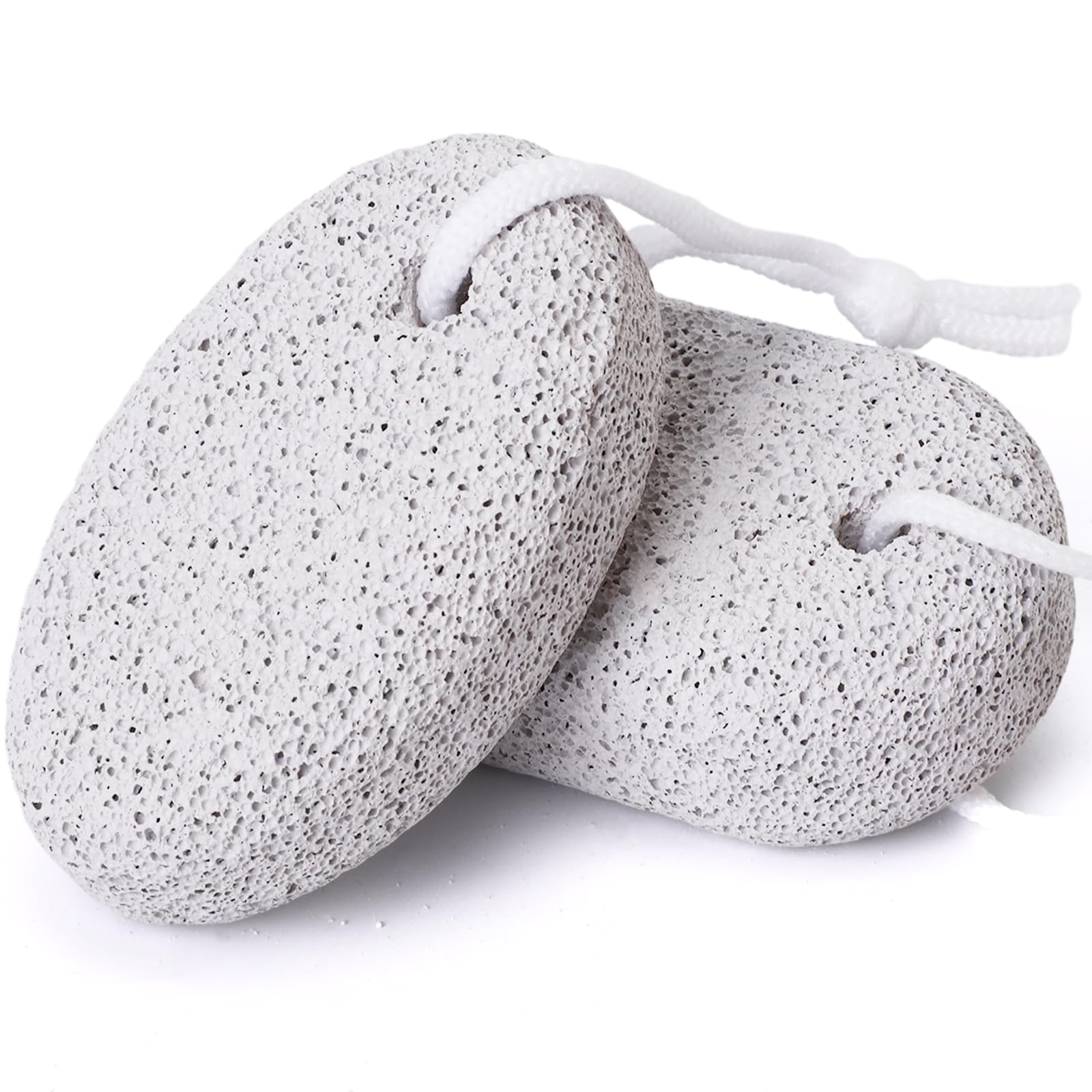 Algopix Similar Product 6 - Natural Pumice Stone for Feet 2 PCS