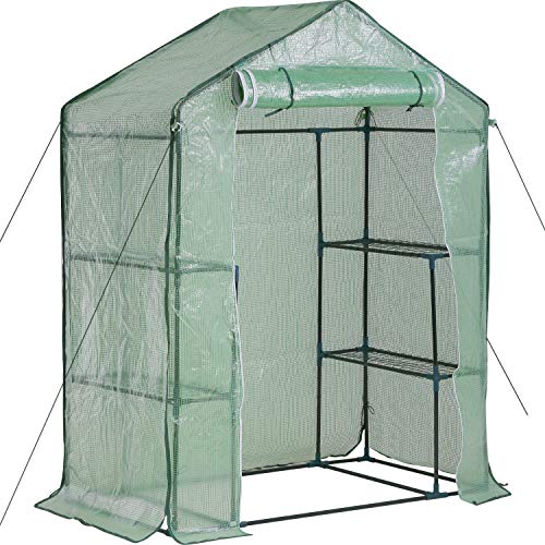 Algopix Similar Product 11 - FDW Greenhouse for Outdoors Greenhouse