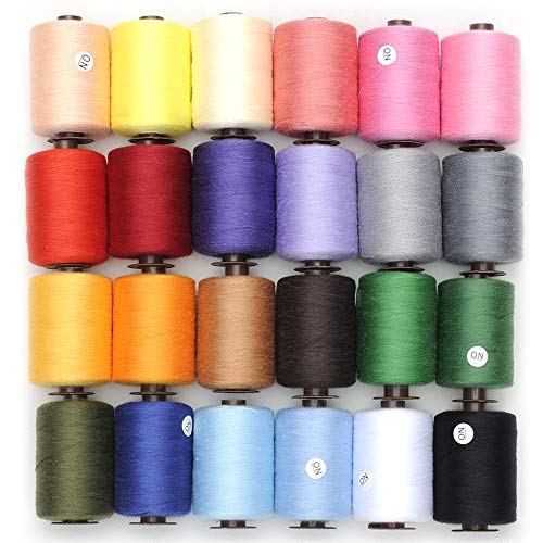 Algopix Similar Product 17 - KEIMIXJIA Polyester Sewing Threads 24