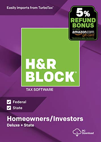 Algopix Similar Product 6 - HR Block Tax Software Deluxe  State