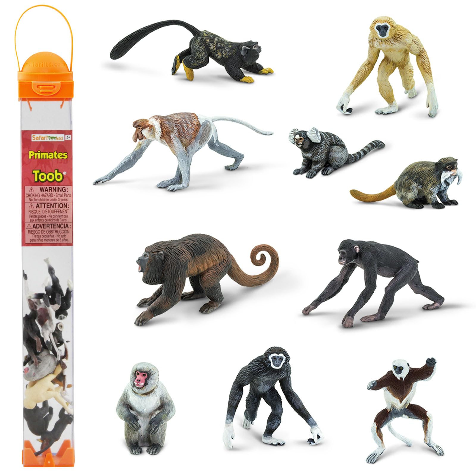 Algopix Similar Product 4 - Safari Ltd Primates TOOB  Figurines