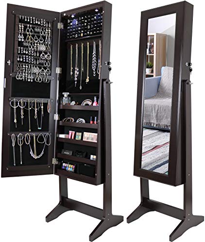 Algopix Similar Product 13 - Greenco Free Standing Jewelry Organizer