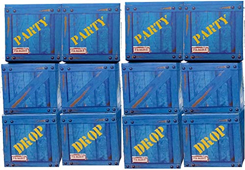 Algopix Similar Product 1 - Party Loot Boxes Blue Military Party