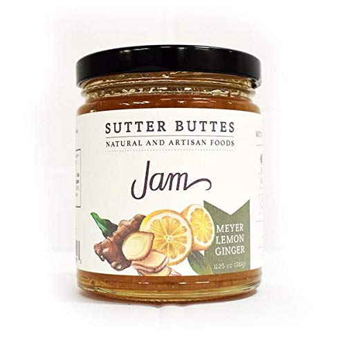 Algopix Similar Product 17 - SUTTER BUTTES MEYER LEMON GINGER JAM