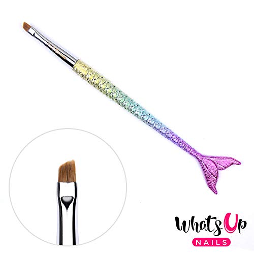 Algopix Similar Product 19 - Whats Up Nails  Mermaid Brushes 4 Pack