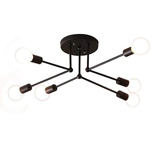 Algopix Similar Product 4 - 6 Lights Industrial Sputnik Ceiling