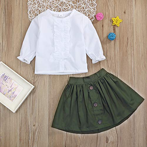 Algopix Similar Product 18 - Little Girls 2 Piece Clothes Set Kids
