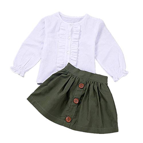 Algopix Similar Product 16 - Little Girls 2 Piece Clothes Set Kids