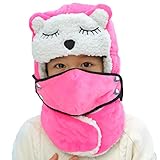 Algopix Similar Product 15 - Cartoon Winter Hats Ski Cap for Kids