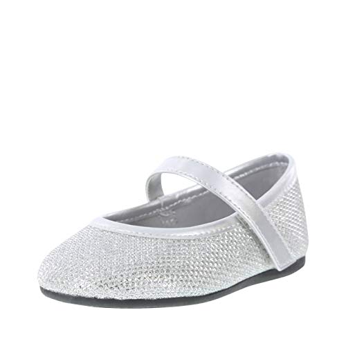 Algopix Similar Product 9 - Teeny Toes Silver Girls Infant Chelsea