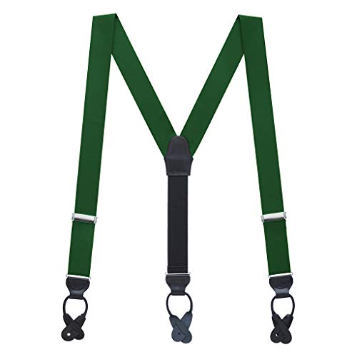 Algopix Similar Product 4 - SuspenderStore Mens Forest Green