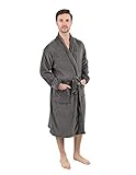 Algopix Similar Product 13 - Leveret Mens Robe Soft Micro Fleece