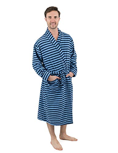Algopix Similar Product 9 - Leveret Mens Robe Soft Micro Fleece