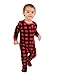 Algopix Similar Product 3 - Leveret Kids Pajamas Boys Girls Footed