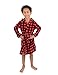 Algopix Similar Product 5 - Leveret Kids Fleece Sleep Robe Plaid