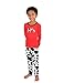 Algopix Similar Product 7 - Leveret Kids Pajamas Boys Girls Fleece