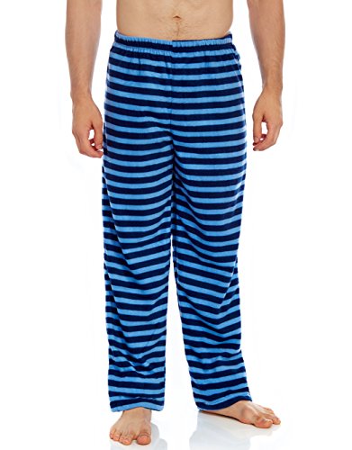 Algopix Similar Product 9 - Leveret Mens Pajamas Fleece Sleep Pants