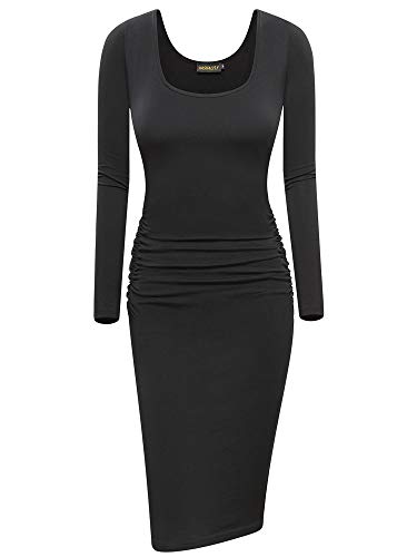Algopix Similar Product 13 - NASHALYLY Fall Dress Womens Long