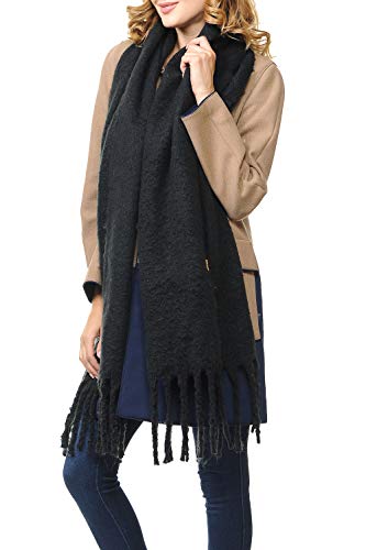 Algopix Similar Product 14 - Basico Long Tassel Blanket Winter Scarf