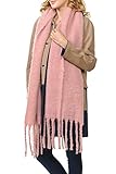 Algopix Similar Product 3 - Basico Long Tassel Blanket Winter Scarf