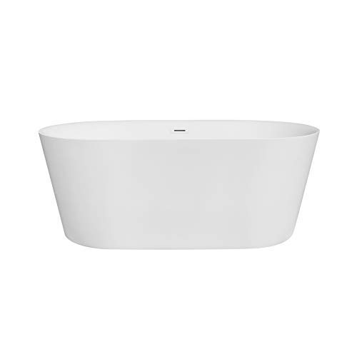 Algopix Similar Product 6 - MAYKKE Dewey 59 Acrylic Bathtub Modern