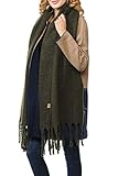 Algopix Similar Product 17 - Basico Long Tassel Blanket Winter Scarf