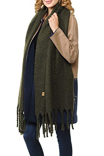 Algopix Similar Product 19 - Basico Long Tassel Blanket Winter Scarf