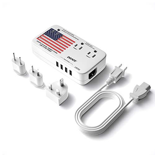 Algopix Similar Product 13 - Upgraded 2200W 220V to 110V Converter
